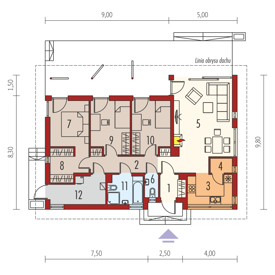 Eryk (30 stopni) (odbicie lustrzane) - miniatura 5