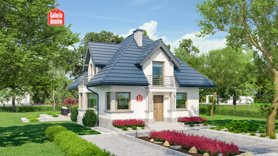 Budowa domu Dom przy Sielskiej 10 (odbicie lustrzane) z New-House