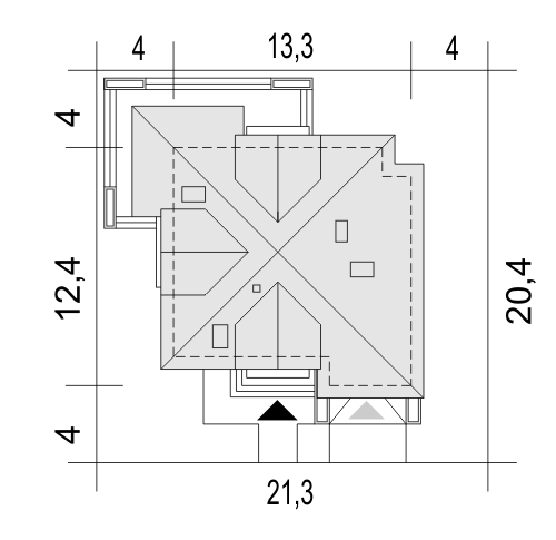 Diana z garażem 1-st. [A] - miniatura 11
