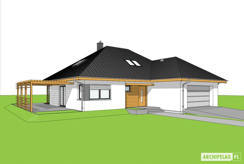 budowa domu Astrid III G2 ENERGO PLUS (odbicei lustrzane) - New-House