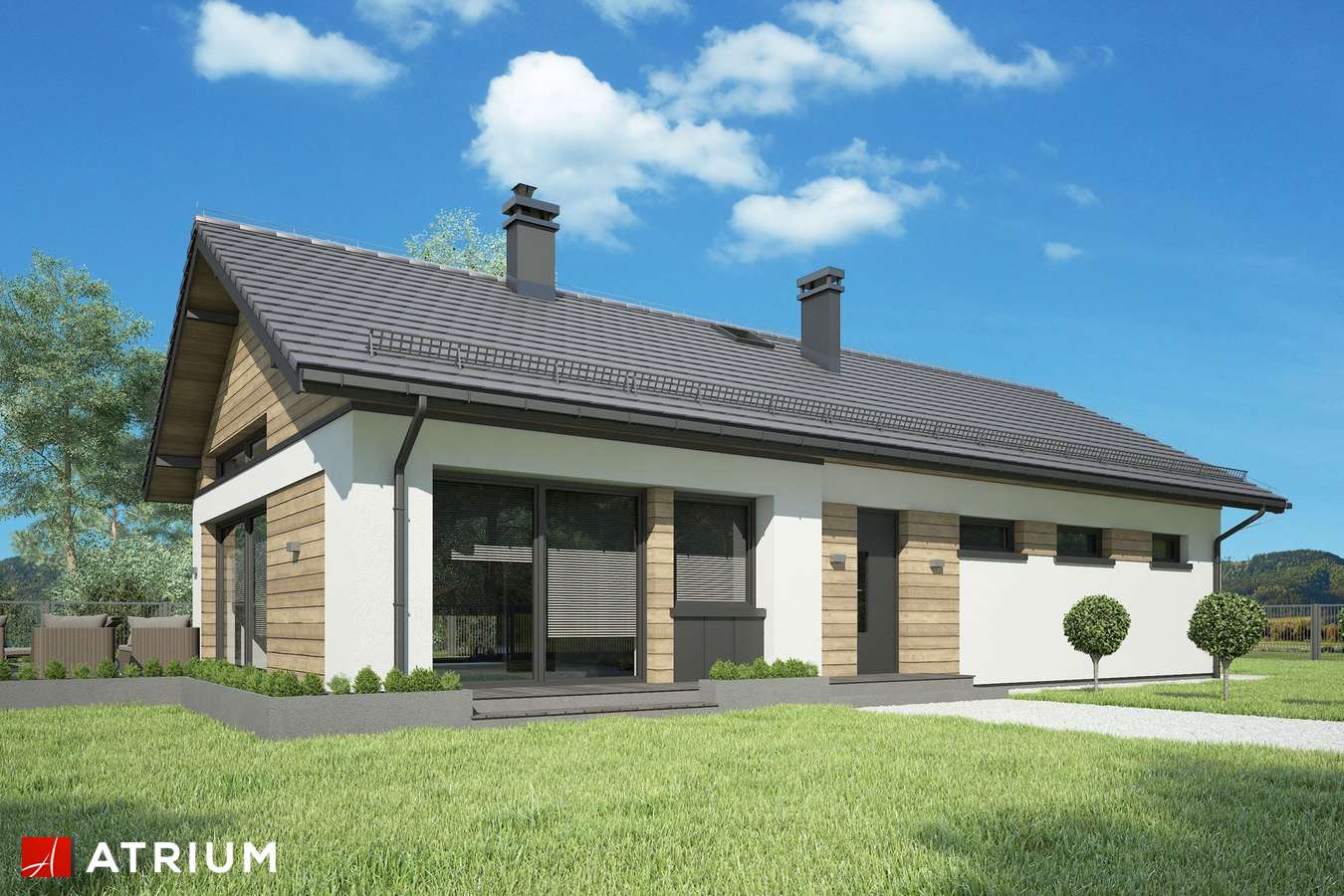budowa domu Elba (odbicie lustrzane) - New-House