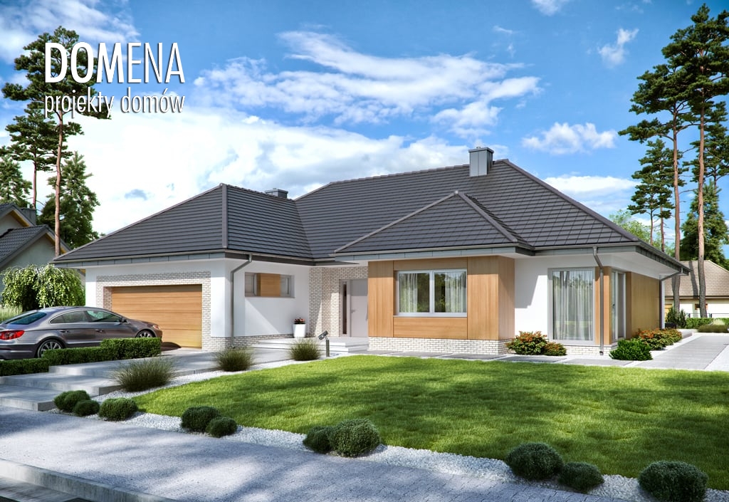 budowa domu Domena 117 B - New-House