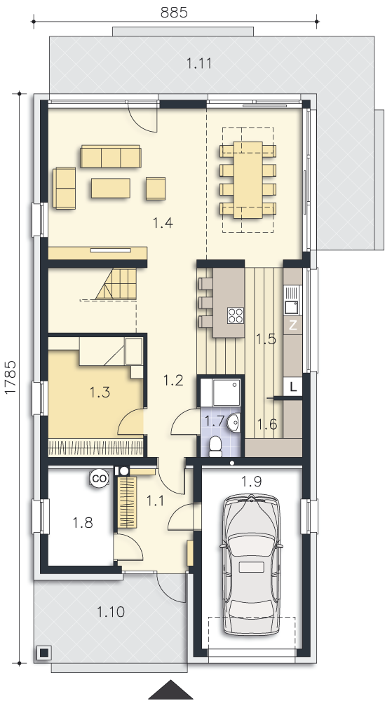 TROGIR DCP406 (odbicie lustrzane) - miniatura 3