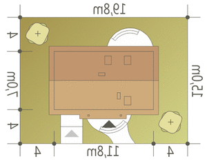 Emilka z garażem 1-st. [A1] (odbicie lustrzane) - miniatura 10