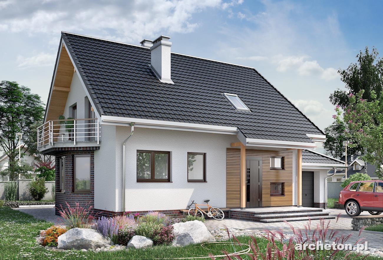 budowa domu Chaber Rex (odbicie lustrzane) - New-House
