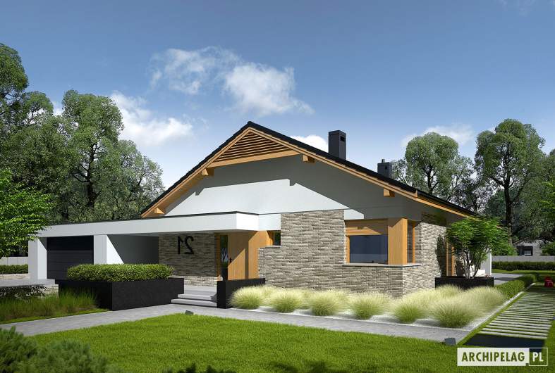 budowa domu Daniel G2 (odbicie lustrzane) - New-House