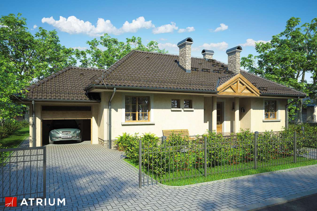 budowa domu Arka (odbicie lustrzane) - New-House