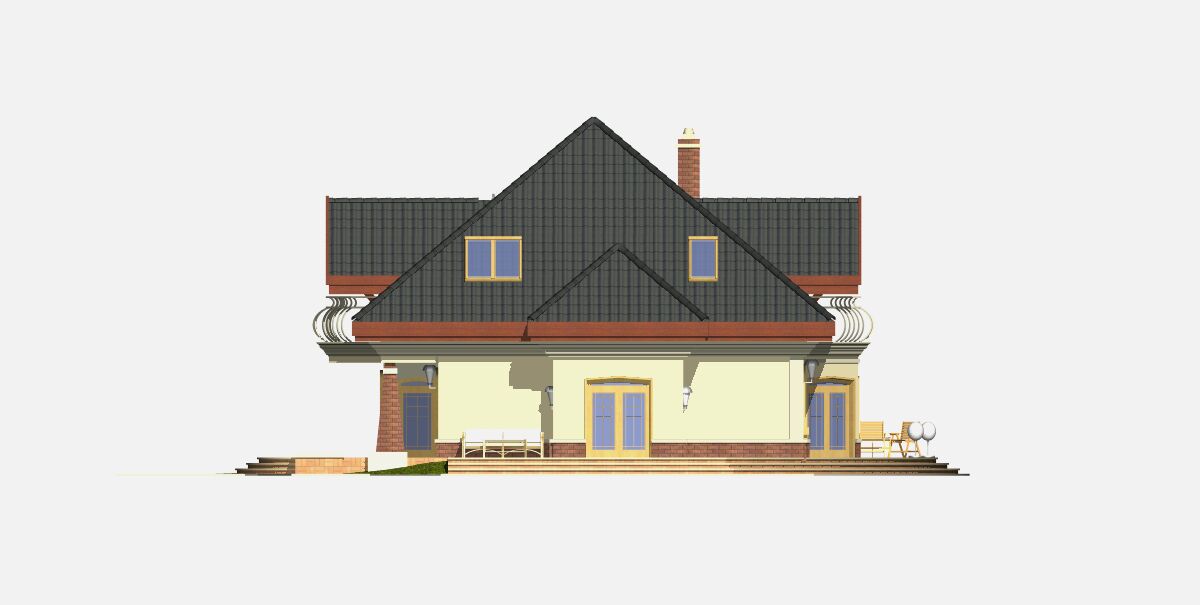 Dzierlatka V bez garażu [B] (odbicie lustrzane) - miniatura 3