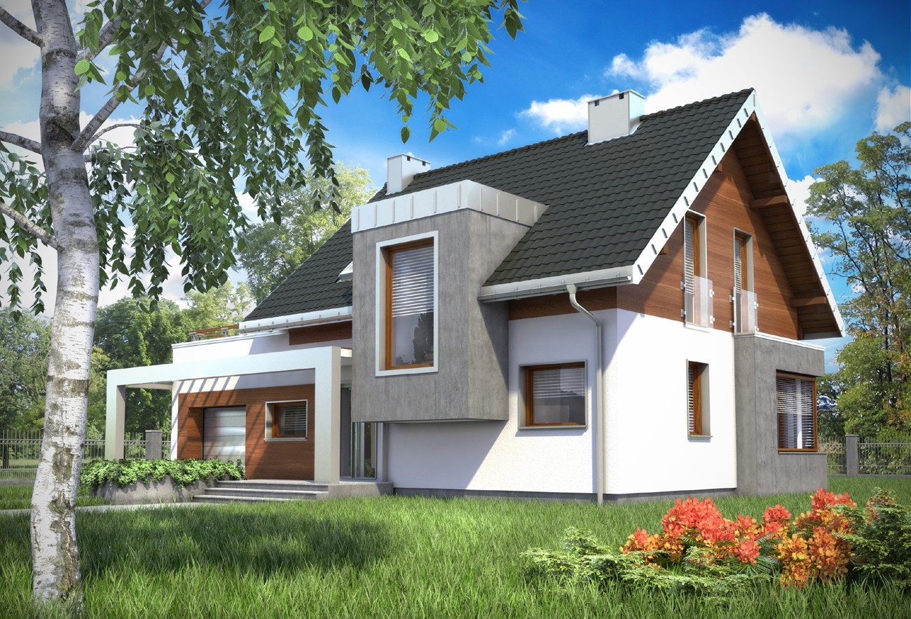 budowa domu Lara (odbicie lustrzane) - New-House