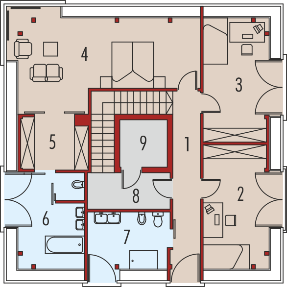 Cube (odbicie lustrzane) - miniatura 4