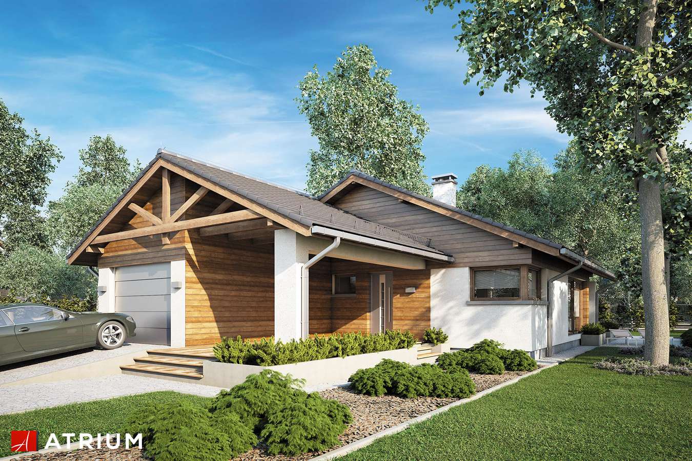 budowa domu Pelikan III Plus odbicie lustrzane - New-House