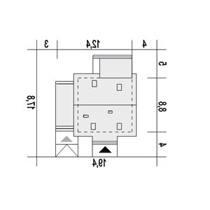 Daktyl z garażem 1-st.[A] (odbicie lustrzane) - miniatura 9