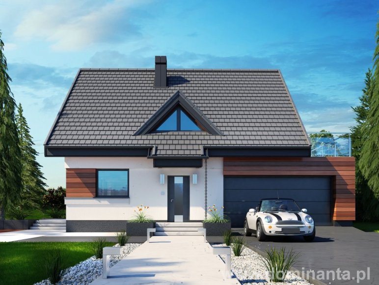 budowa domu Lolek N 2G (Odbicie lustrzane) - New-House