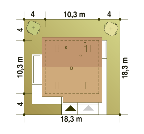 Nowinka VI z garażem 1-st. [A] - miniatura 10