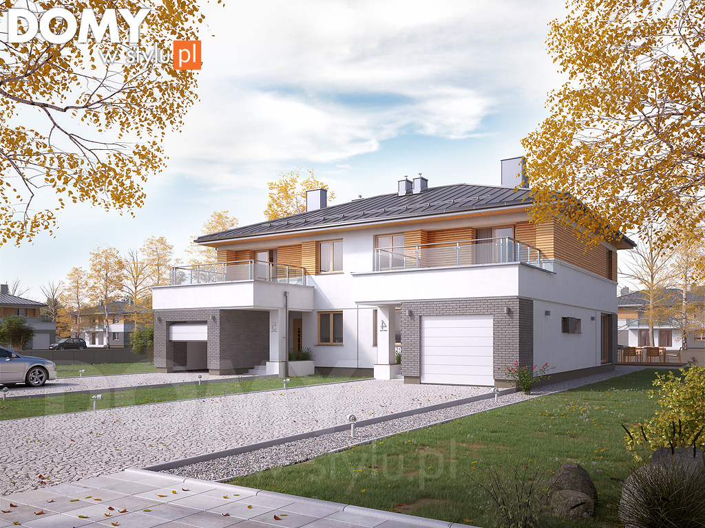 budowa domu Oliwkowy (Odbicie lustrzane) - New-House
