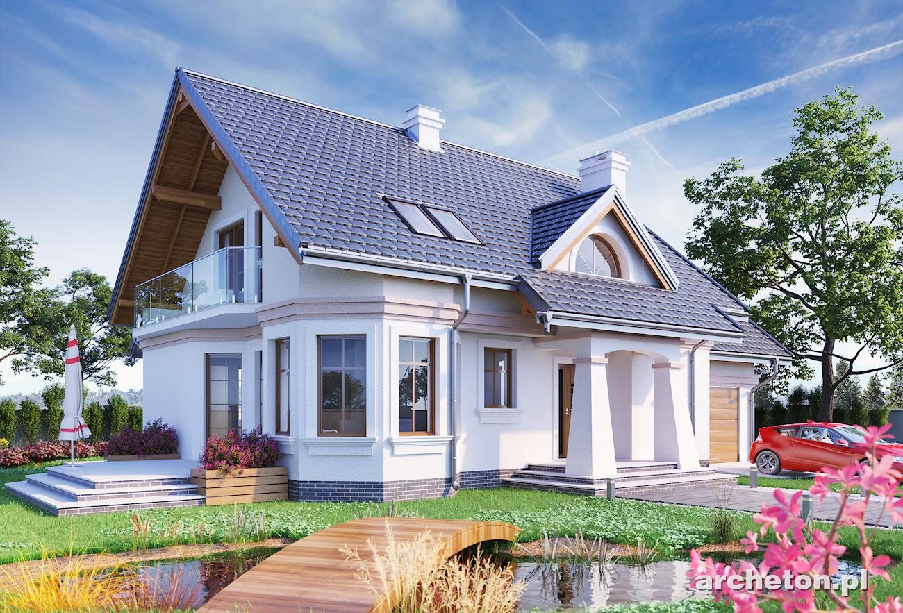 budowa domu Maja Lux (odbicie lustrzane) - New-House