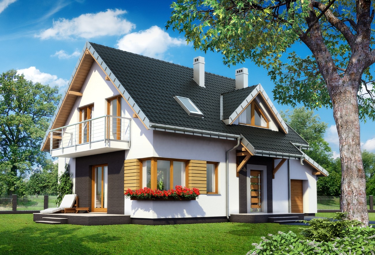 budowa domu Malina Bobo (odbicie lustrzane) - New-House