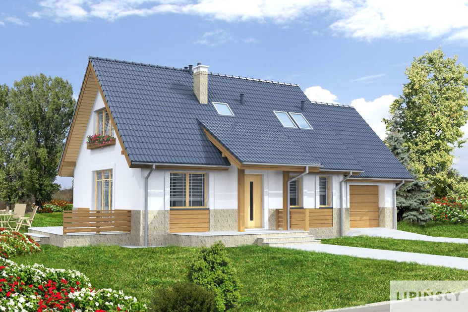 Budowa domu Narwik II LMP279a (odbicie lustrzane) z New-House