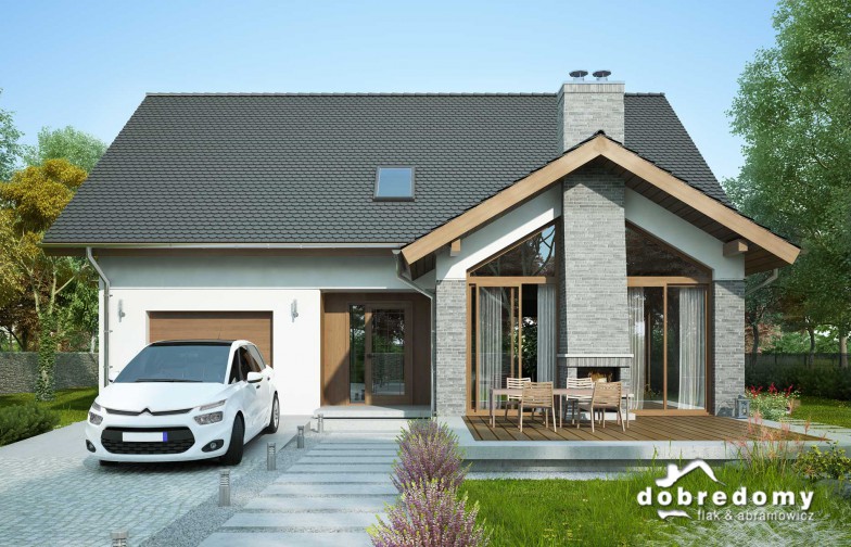 budowa domu Telimena IV odbicie lustrzane - New-House