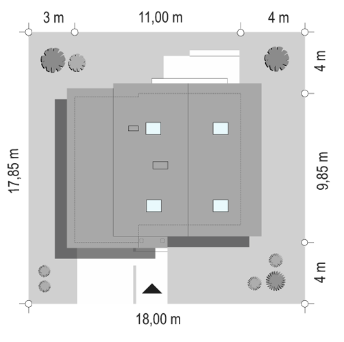 D03 z garażem (odbicie lustrzane) - miniatura 5