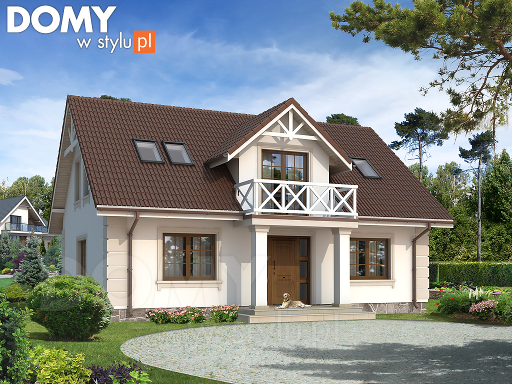 budowa domu Dudek 2 dr-T (Odbicie lustrzane) - New-House