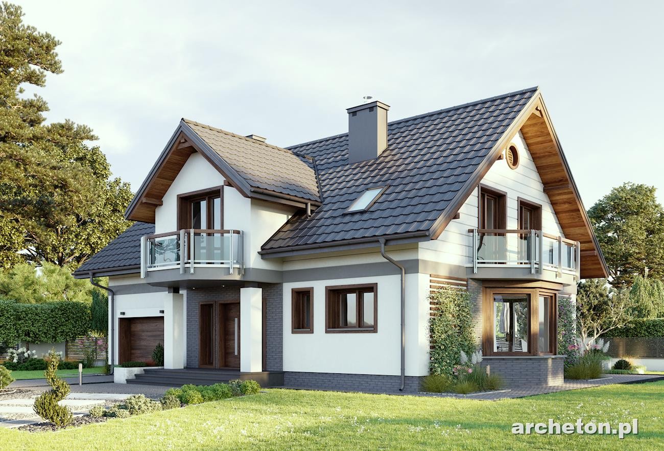 budowa domu Zofia Ultra (odbicie lustrzane) - New-House