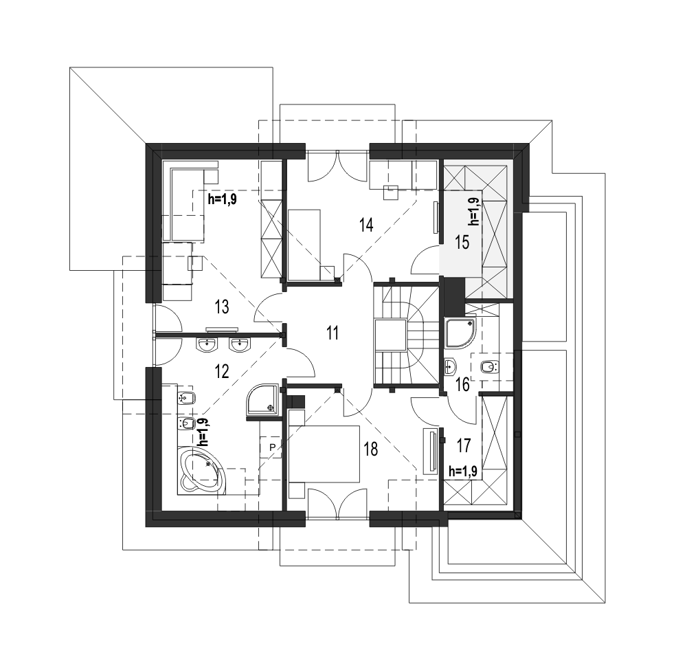 Diana z garażem 1-st. [A] - miniatura 10