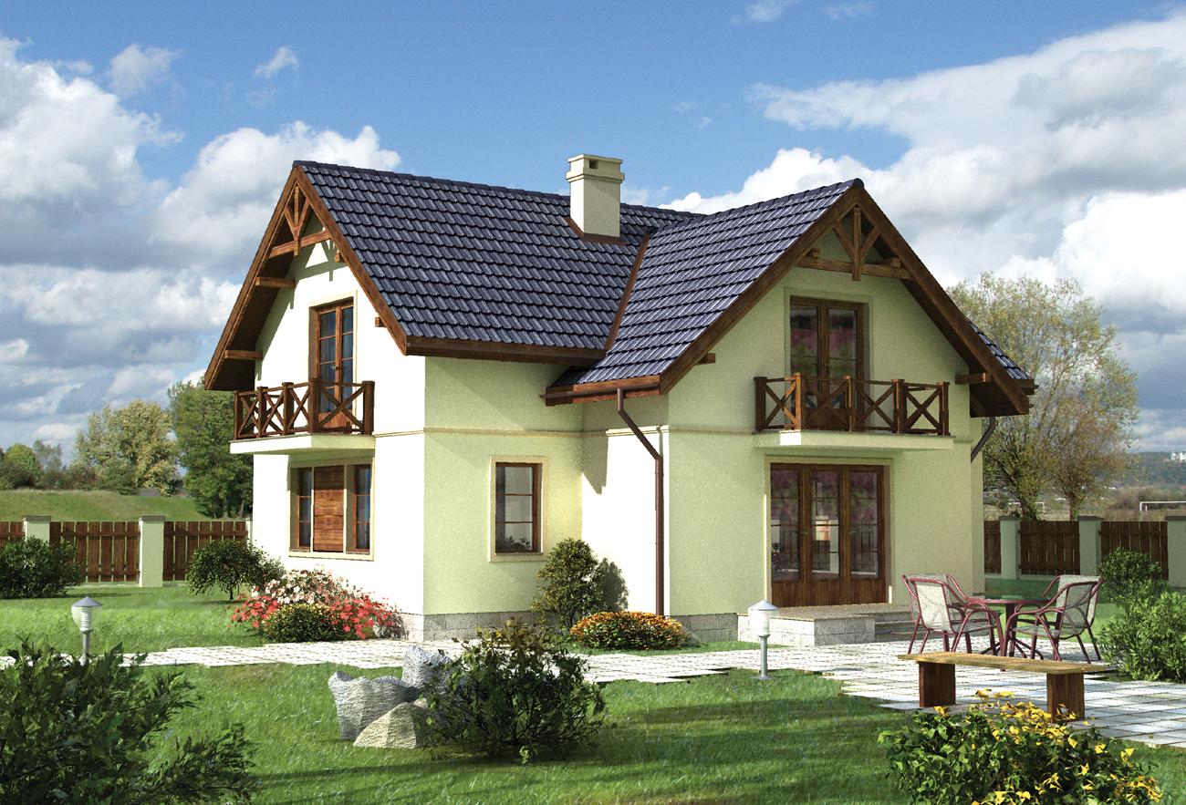 budowa domu Anzelm (odbicie lustrzane) - New-House