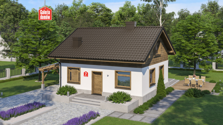Budowa domu Dom przy Imbirowej 7 (odbicie lustrzane) z New-House