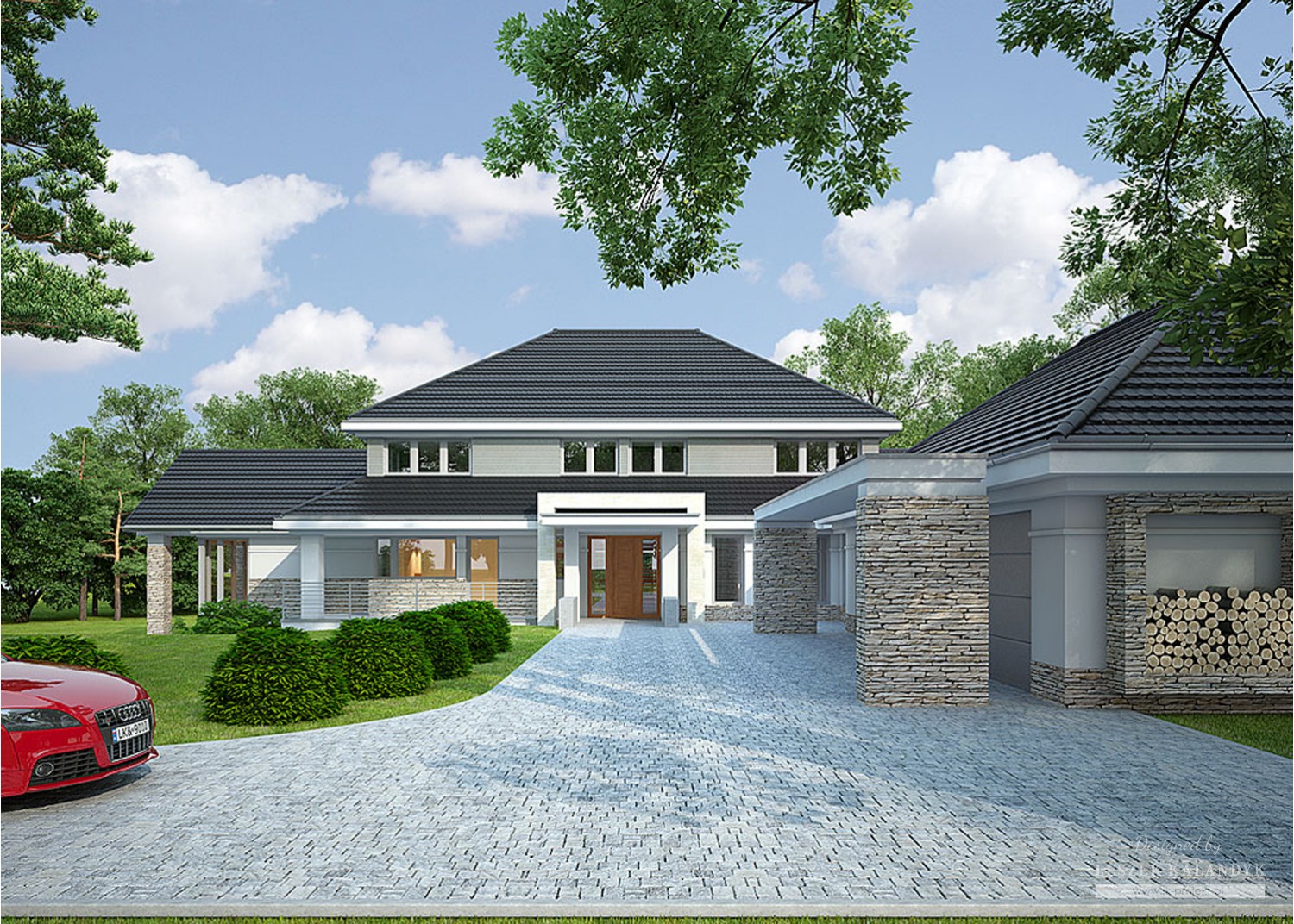 budowa domu LK&1094 - New-House
