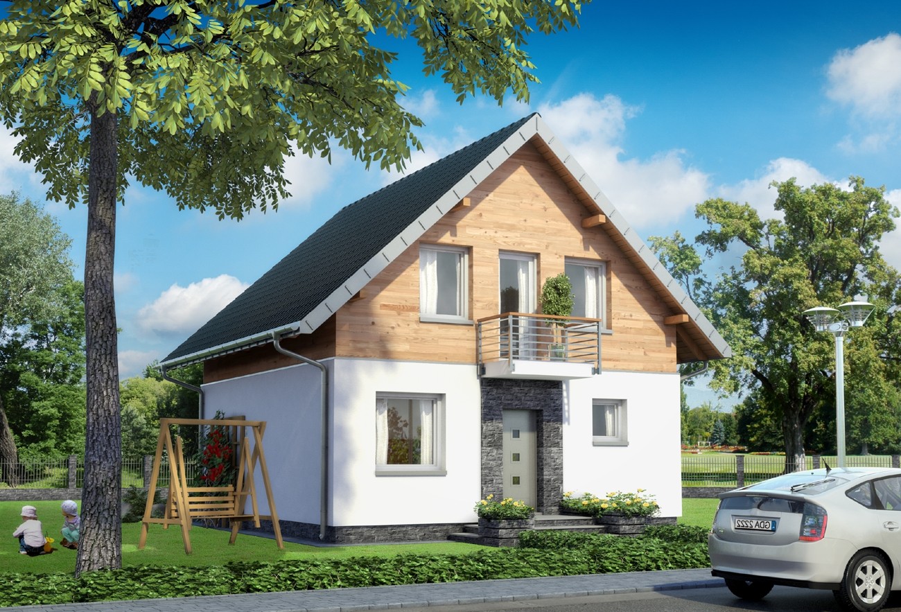 budowa domu Gutek (odbicie lustrzane) - New-House