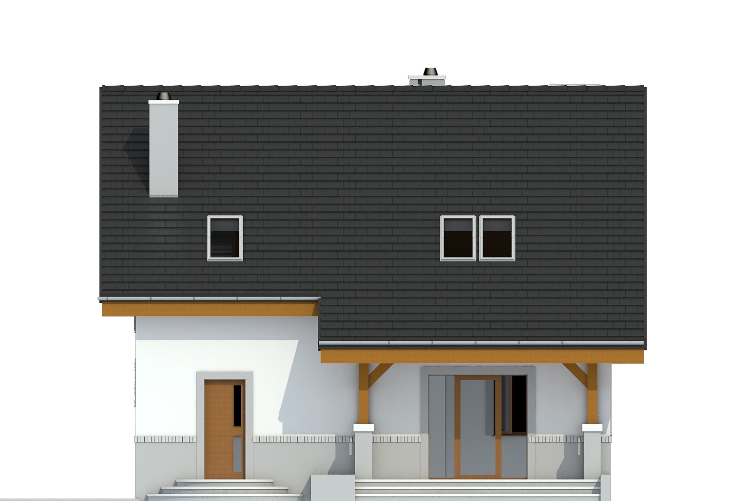 Gajówka bez garażu [B] - miniatura 4