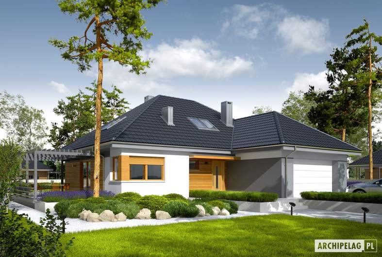 budowa domu Astrid II G2 (odbicie lustrzane) - New-House
