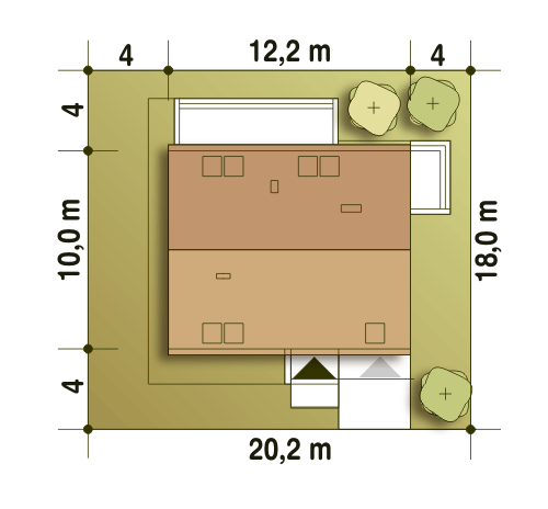 Bernikla z garażem 1-st. [A] - miniatura 10