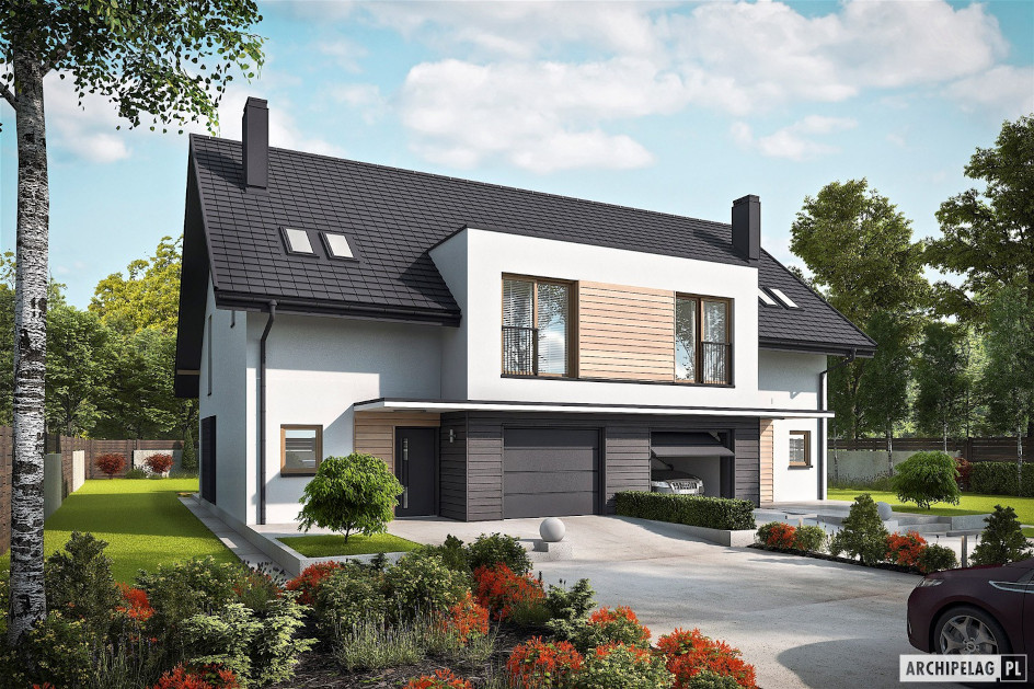 Budowa domu Konrad G1 (bliźniak) z New-House