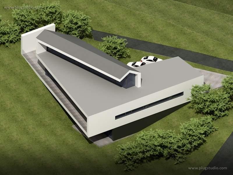 VIP-HOUSE B3 NOWOCZESNA REZYDENCJA PŁASKI DACH PROJEKT - miniatura 6