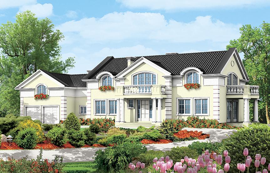 Budowa domu Klaudyna III z dachem dwuspadowym - New House 