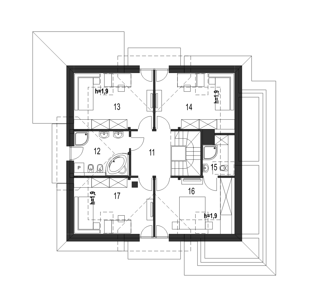 Diana z garażem 1-st. [A] - miniatura 9