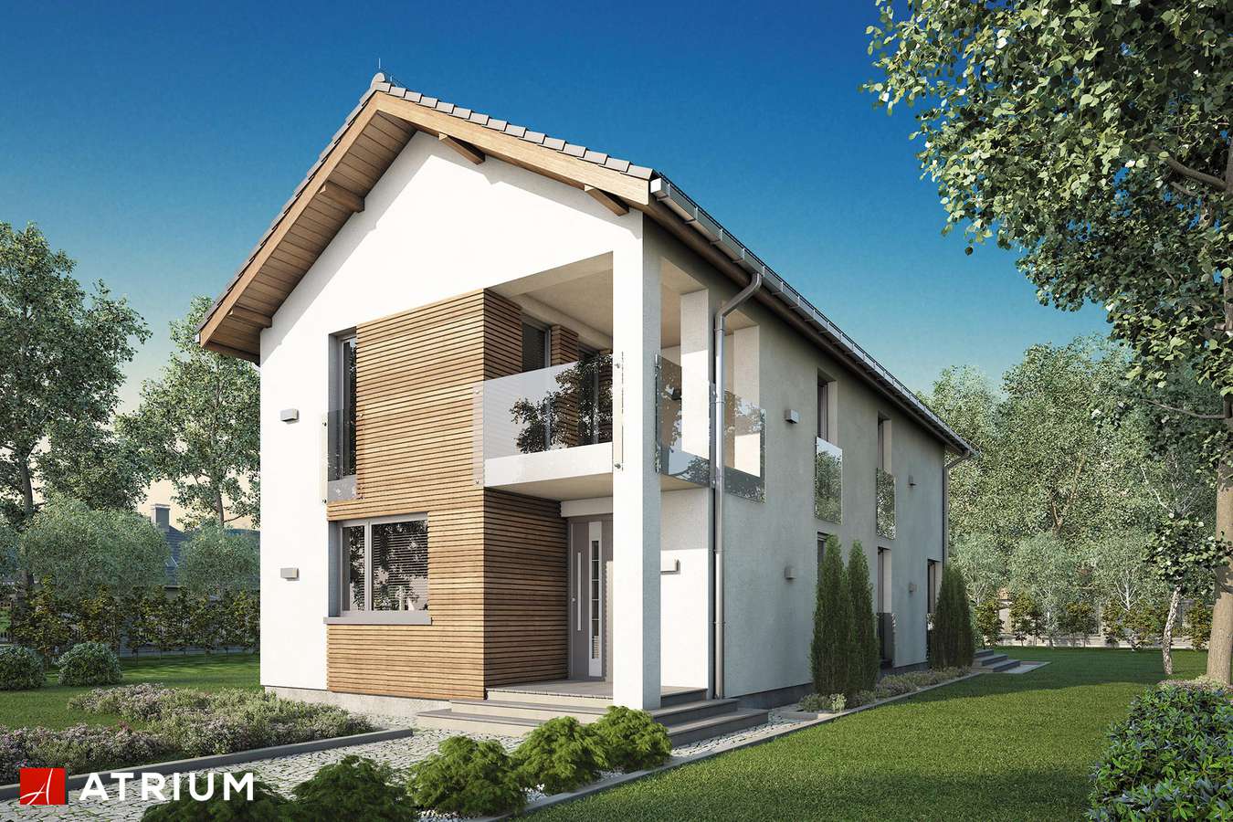 budowa domu Solaris odbicie lustrzane - New-House
