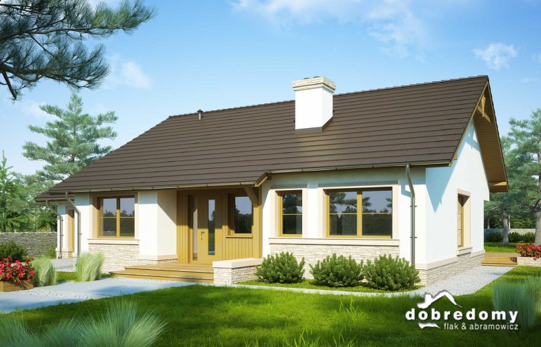 budowa domu Flawia Mała II odbicie lustrzane - New-House