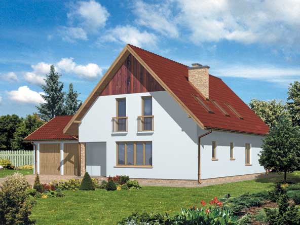 budowa domu WB-3982 - New-House