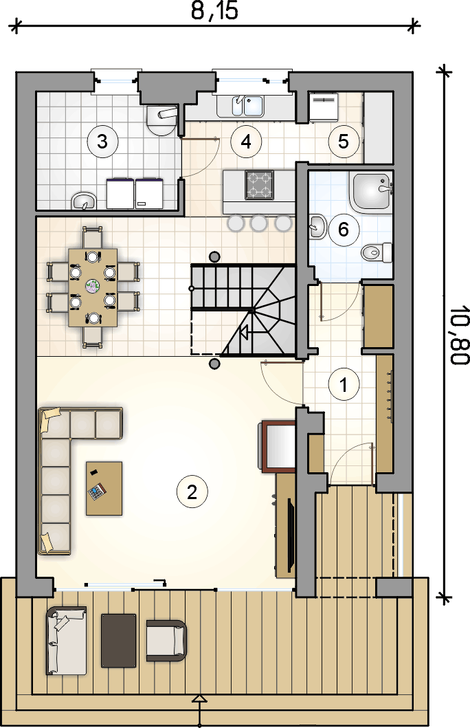 Bergamo (odbicie lustrzane) - miniatura 4