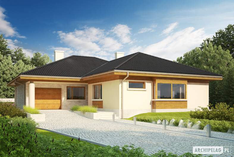 budowa domu Alan III G1 (odbicie lustrzane) - New-House
