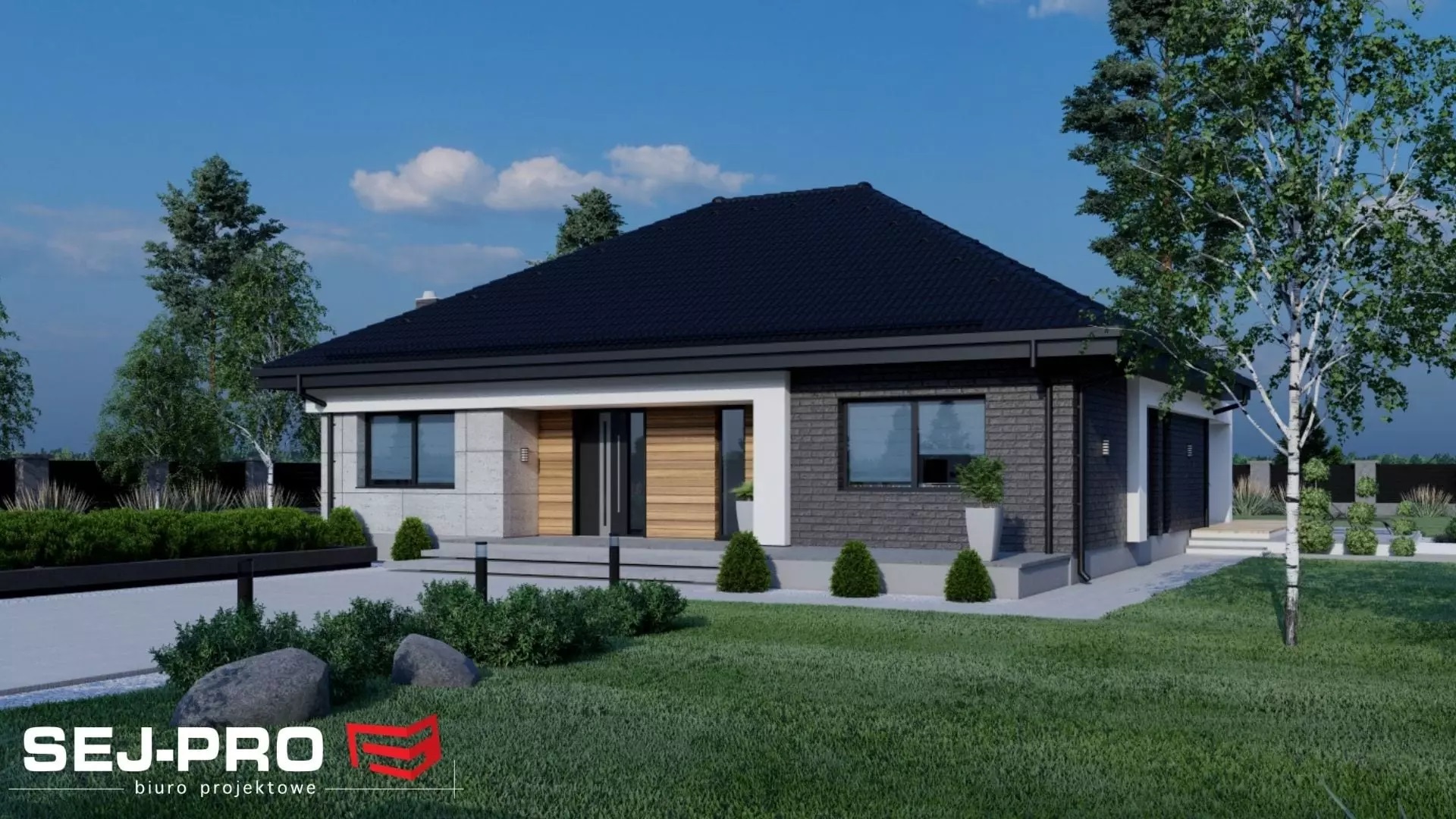 budowa domu SEJ-PRO 060/2 ENERGO - New-House