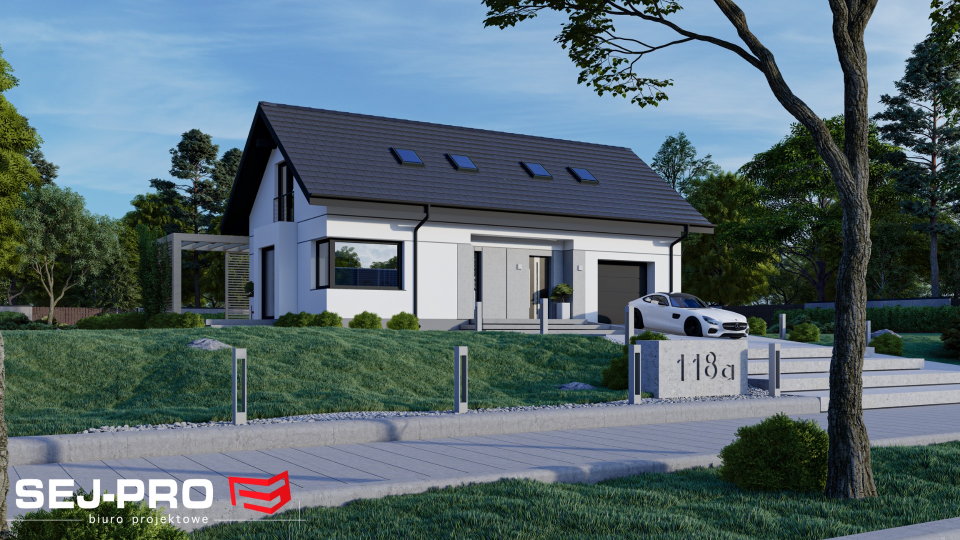 budowa domu SEJ-PRO 044/1 ENERGO - New-House