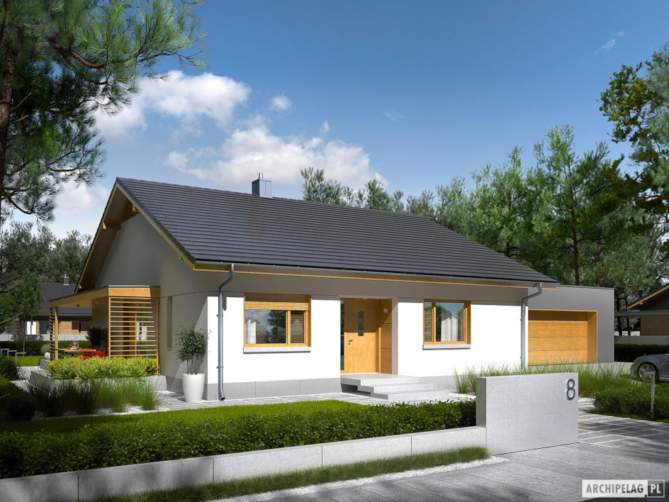 budowa domu Iwo II G2 ENERGO PLUS (odbicie lustrzane) - New-House