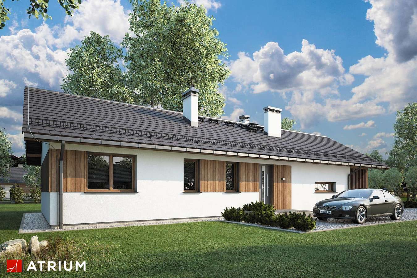 budowa domu Olimpia III (odbicie lustrzane) - New-House