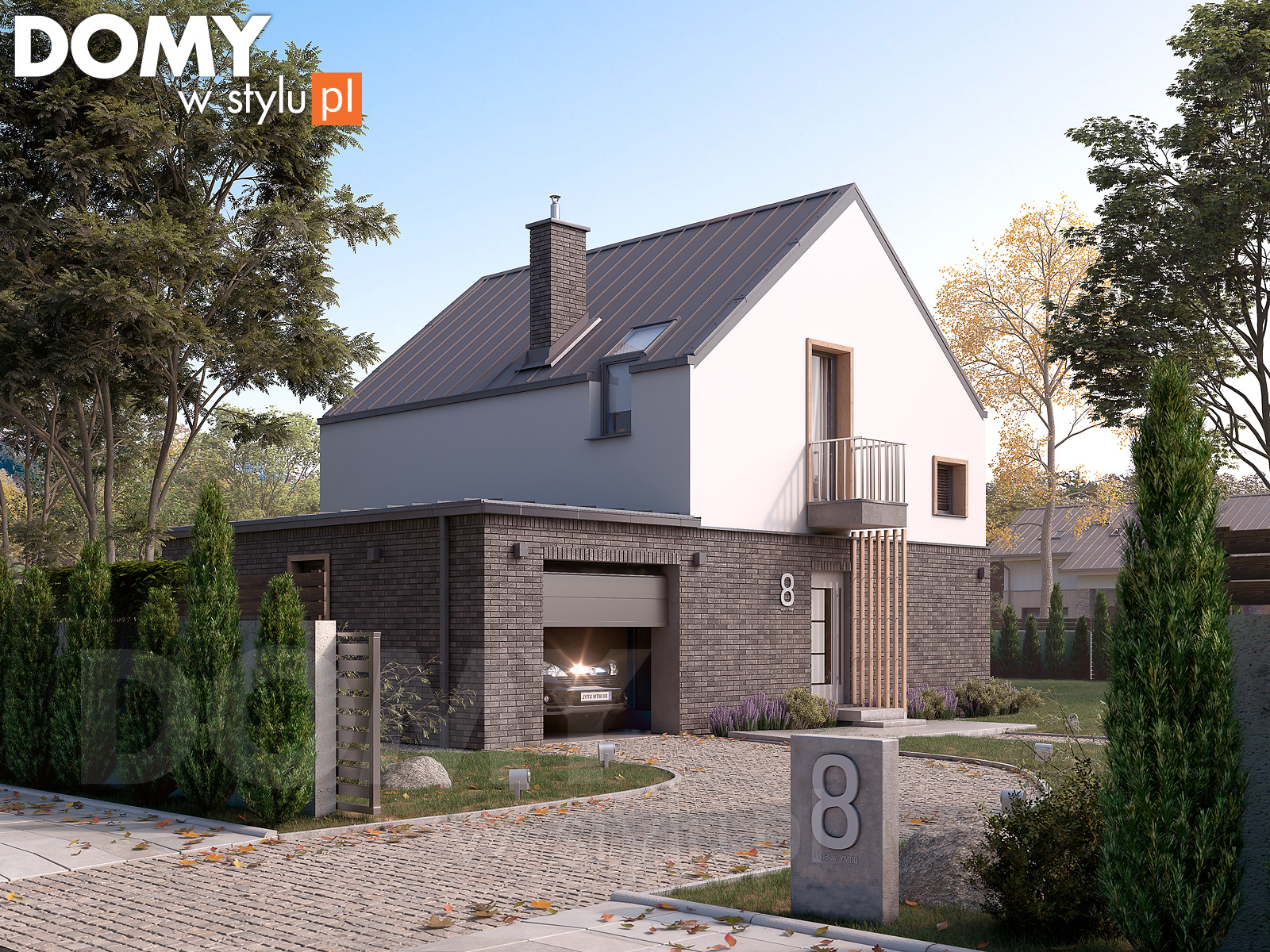 budowa domu Mandarynka (odbicie lustrzane) - New-House