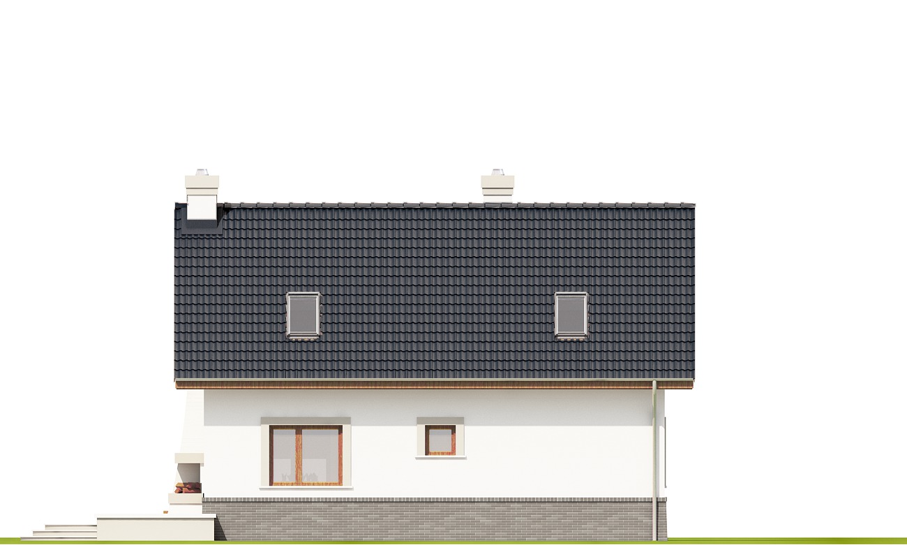 Agatka II styl bez garażu [B] (odbicie lustrzane) - miniatura 5