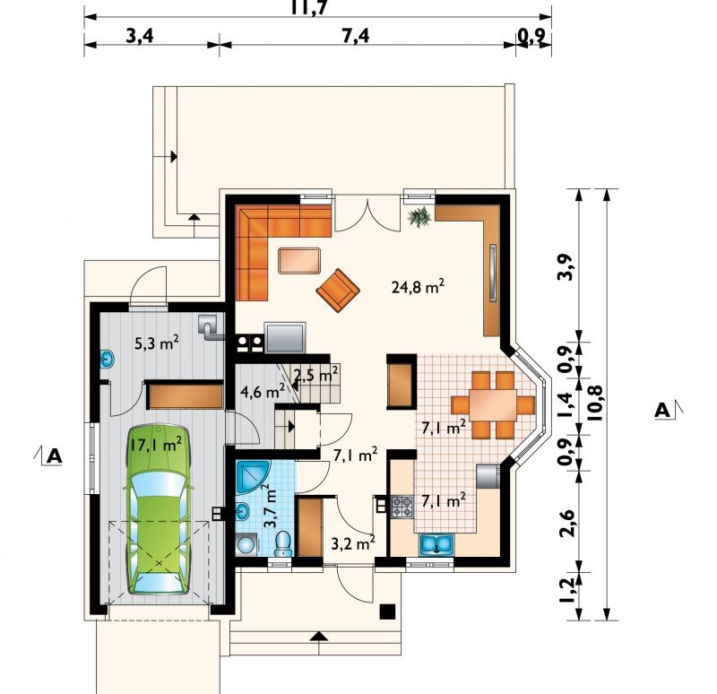 Mlecz Alfa (odbicie lustrzane) - miniatura 3